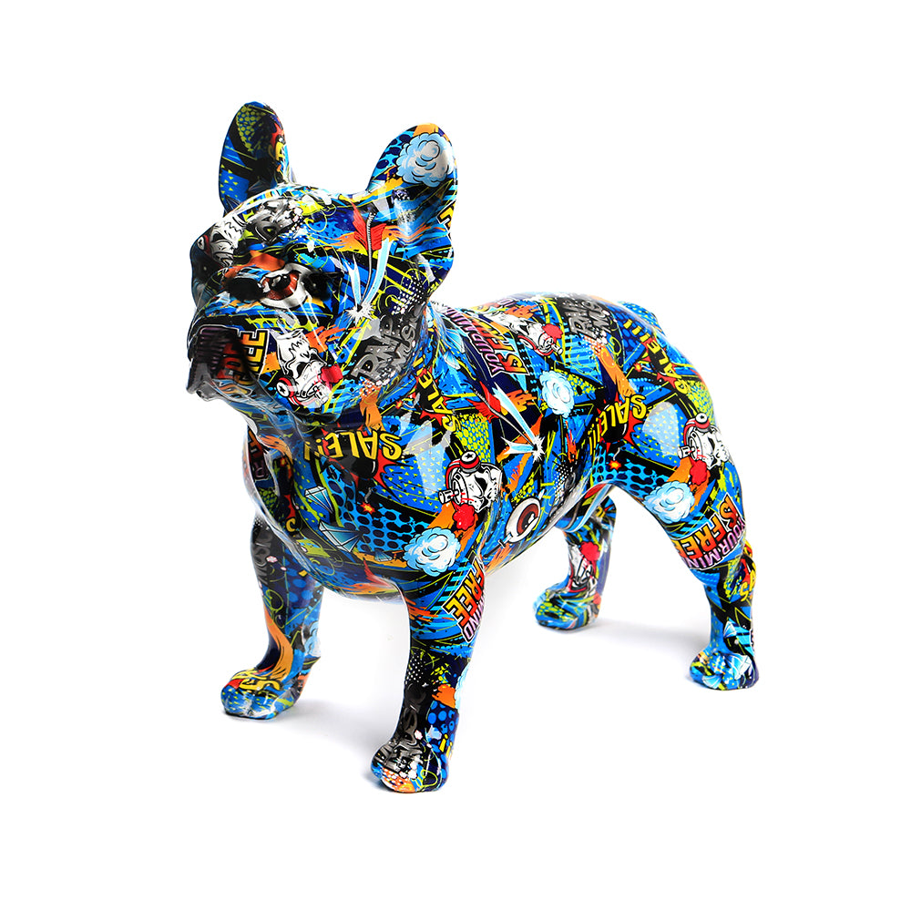 Colorful French Bulldog